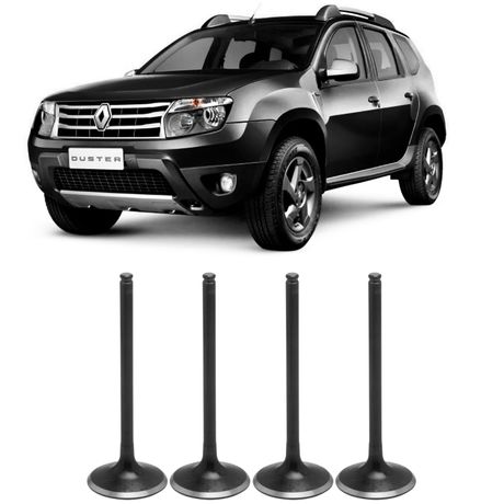 Jogo 4 Válvula Admissão Captur Duster Oroch 2.0 16V F4rf4 2014 a 2018 Takao VADRE20B