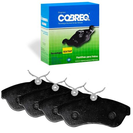 Kit Pastilha Freio Citroen C3 2002 a 2020 Dianteira Girling Cobreq N1164