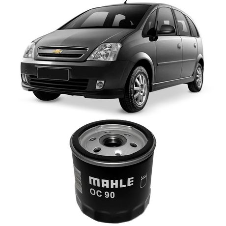 Filtro Óleo Chevrolet Astra Meriva Montana 98 a 2021 Metal Leve OC90