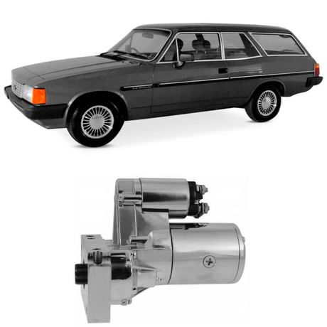 Motor Partida Arranque Opala Caravan Camaro Corvette ZEN 35006