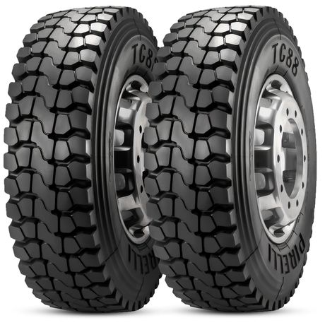 Kit 2 Pneu Pirelli Aro 22 11.00r22 150/146K TT M+S TG88