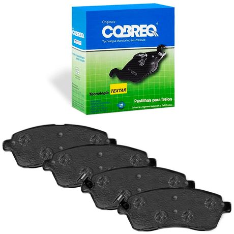 Kit Pastilha Freio Ssangyong Korando 2011 a 2015 Dianteira Brembo Cobreq N1243