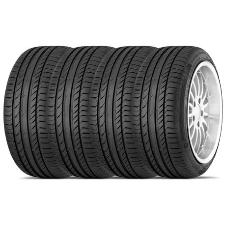 Kit 4 Pneu Continental Aro 19 235/40r19 96Y TL XL FR ContiSportContact 5
