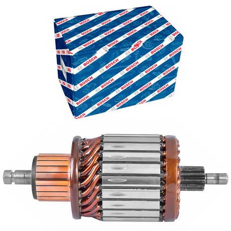 Induzido Motor Partida Blazer S10 Hilux 12V 2000 a 2015 Bosch F000AL2766