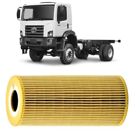 Filtro Óleo Volkswagen Serie 13 15 17 23 MAN D08 2011 a 2021 MANN-FILTER HU951X