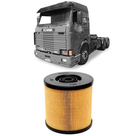 Filtro Separador Racor Scania R-113 SD11 92 a 98 MANN-FILTER P1234