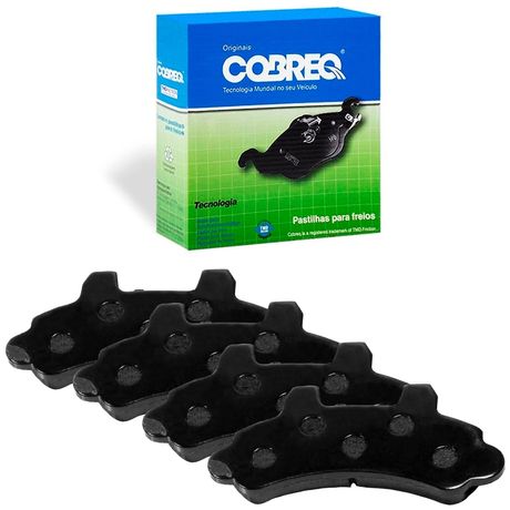 Kit Pastilha Freio Chevrolet A20 C20 D20 94 a 96 Dianteira Bendix N-330 Cobreq