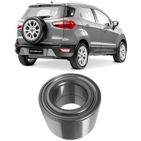 Rolamento Roda Fiesta Focus Ecosport 2000 a 2020 Traseiro Sem ABS SKF VKBC6001
