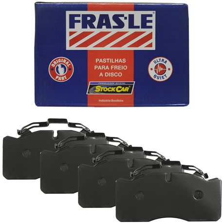 Kit Pastilha Freio MB 712 914 915 OM 904 98 a 2011 Dianteira Traseira Wabco Frasle P117