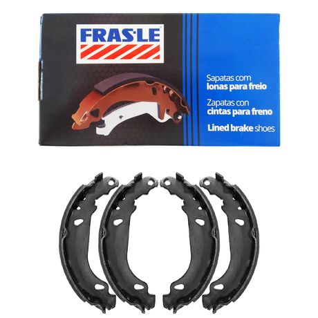 Sapata Lona Freio Peugeot 206 207 99 a 2015 Traseira Bosch Frasle PG202CP