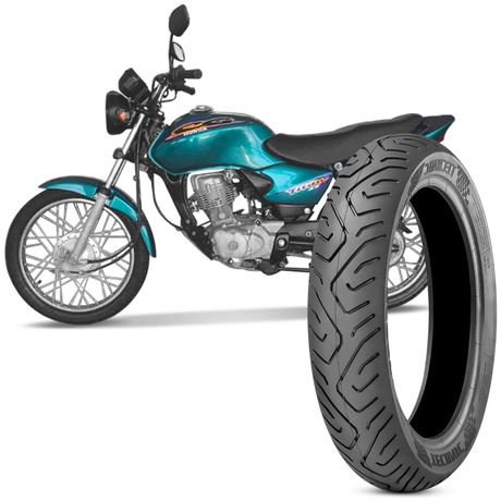 Pneu Moto Honda CG Technic Aro 18 90/90-18 57P TL Traseiro Sport