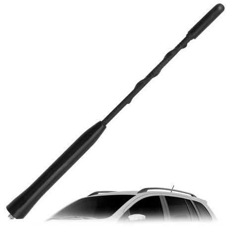 Haste Antena Teto Spacefox Saveiro Voyage Acabamento Preto Espiral Mini Rosca Externa 5mm HS308 Antico