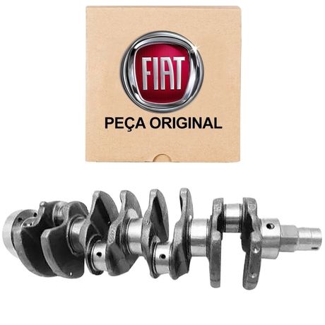 Virabrequim Eixo Motor Palio 1.0 8V 2012 a 2017 Fiat Original 46778915