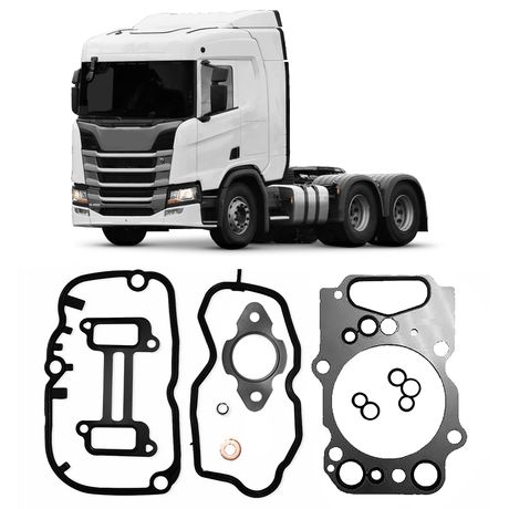 Jogo Junta Motor Monocilíndrico Scania R-450 DC-13 24V Sem Anéis Sabó 79311