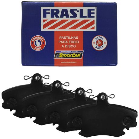 Kit Pastilha Freio Clio Sandero Logan Symbol 1990 a 2013 Dianteira Girling Fras-le PD338A