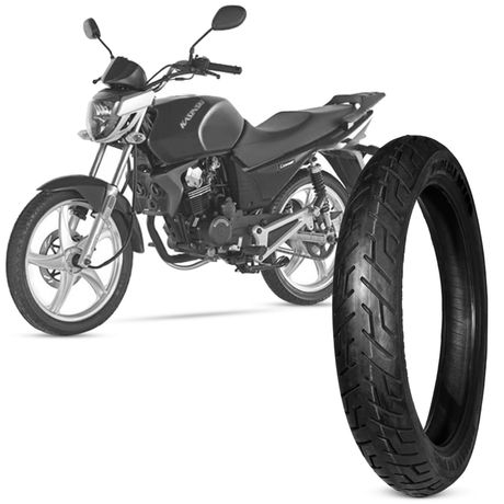 Pneu Moto Kasinski Comet 150 Pirelli Aro 18 100/90-18 56P TL Traseiro MT65