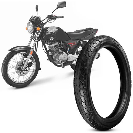 Pneu Moto Work 125 Levorin Aro 18 80/100-18 47P Dianteiro Dakar II - Pneu Moto Work 125 Levorin by Michelin Aro 18 80/100-18 47P Dianteiro Dakar II