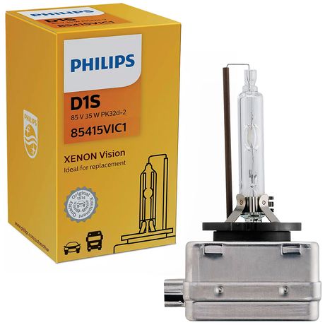 Lâmpada Philips Xênon Vision D1S 85V 35W PK32D-2 Farol 85415VIC1