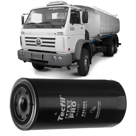 Filtro Combustível Volvo Volkswagen MWM 2003 a 2013 Tecfil PSC353