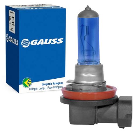 Lâmpada Neblina Azul H11 Halógena 12V 55W PGJ19-2 Gauss GL24
