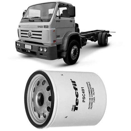 Filtro Combustível Volkswagen 13-150 7-110 23-210 MWM 2000 a 2011 Tecfil PSC491