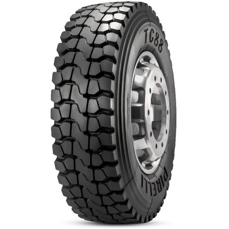 Pneu Pirelli Aro 22.5 275/80r22.5 149L TL TG88 Borrachudo Misto