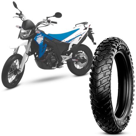 Pneu Moto CRZ 150 Levorin by Michelin Aro 18 110/80-18 58T M/C Traseiro Duna II