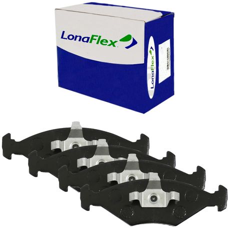 Kit Pastilha Freio Fiat Uno Mille 2009 a 2013 Dianteira Teves Lonaflex P87NA