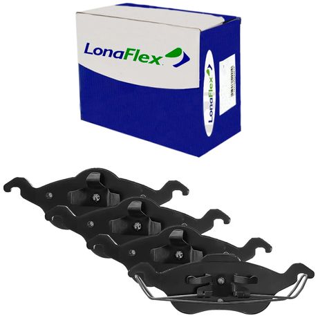 Kit Pastilha Freio Ford Focus 99 a 2008 Dianteira Teves Lonaflex P442