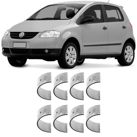 Bronzina Casquilho Biela 1.00 Fox 1.0 8v 2004 a 2009 Metal Leve