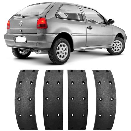 Lona Freio Volkswagen Gol G2 Santana 1.8 8V 84 a 2006 Traseira VW Fras-le VW274/SP700