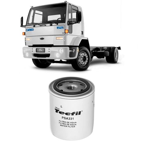 Filtro Refrigeração Ford Cargo 1421 1517 1521 CUMMINS 6 BTAA 92 a 2012 Tecfil PSA331