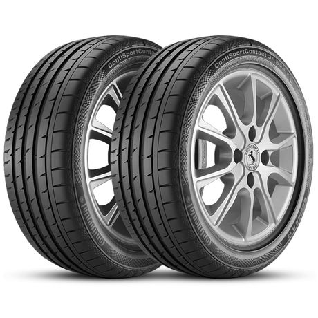 Kit 2 Pneu Continental Aro 17 205/45r17 84W TL ContisportContact 3 SSR