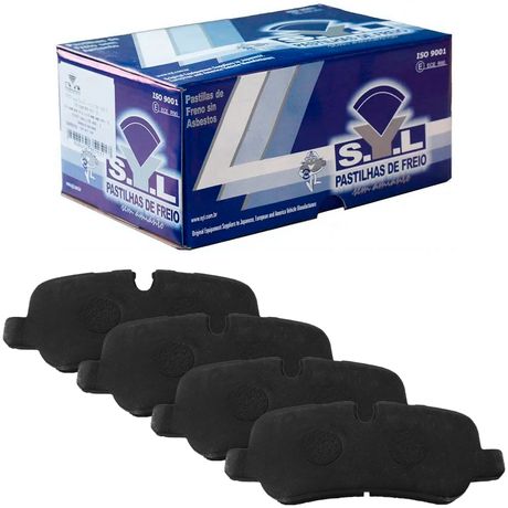 Kit Pastilha Freio Discovery Range Rover 2005 a 2016 Traseira Lucas Girling Syl 3281