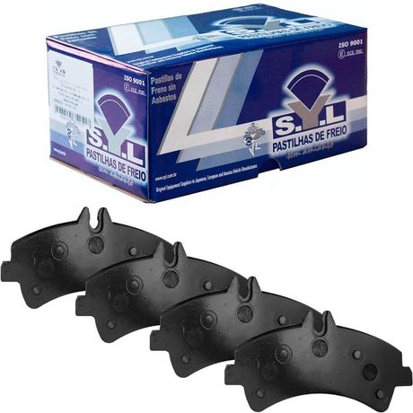 Kit Pastilha Freio Mercedes Benz 515 2012 a 2018 Traseira Bosch SYL 3303