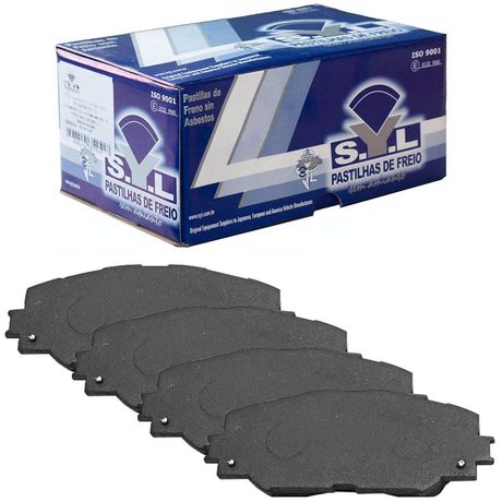 Kit Pastilha Freio Toyota RAV4 2006 a 2013 Dianteira SYL 2385