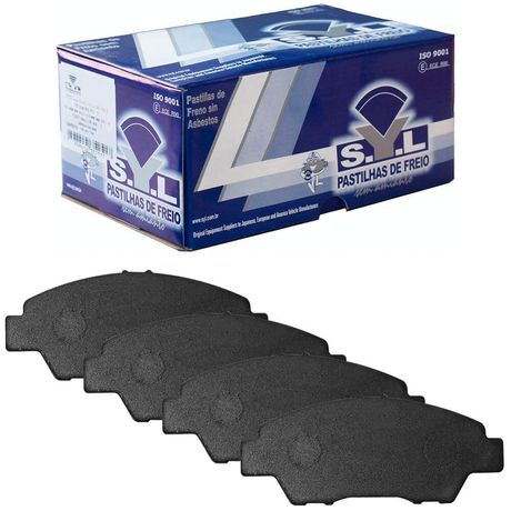 Kit Pastilha Freio Honda City Fit WR-V 1.5 2015 a 2021 Dianteira SYL 4253