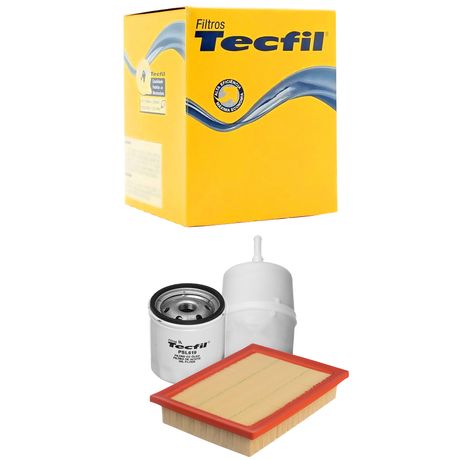 Kit Troca de Filtros Uno Pick-Up 1.0 8V Gasolina 93 a 95 Tecfil