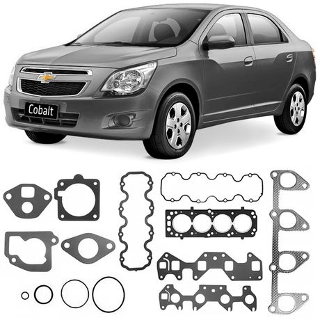 Jogo Junta Motor Cobalt Corsa Onix 95 a 2015 Parcial Sem Retentor Sabó 79521