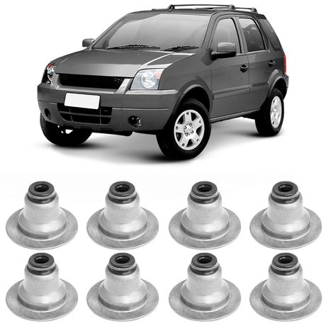 Kit Retentor Haste Válvula Fiesta Ka Courier 1.0 1.6 99 a 2012 Sabó 09250BREF