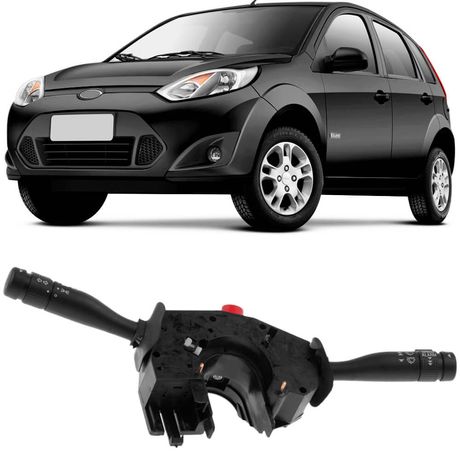 Chave Seta Fiesta 2009 a 2014 Com Limpador Dianteiro Traseiro Farol Duplo Kostal 10019265