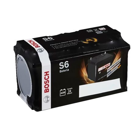 Bateria Carro Bosch Selada 80 Amperes 12V S6 AGM StartStop