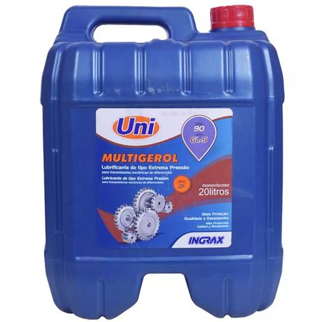 Óleo Hidraulico 90 Multigerol EP Transmissões Ingrax 20 Litros