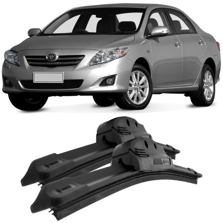 Par Palhetas Limpador Parabrisa Corolla 2002 a 2008 Original Bosch Aerofit 24