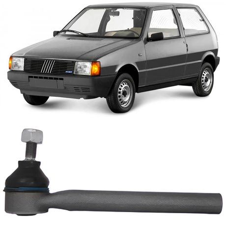 Terminal Direção Fiat Uno Fiorino 85 a 91 Dianteiro Motorista Passageiro Nakata N6011
