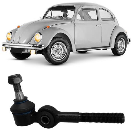 Terminal Direção Volkswagen Fusca Brasilia 73 a 96 Dianteiro Motorista Nakata N129