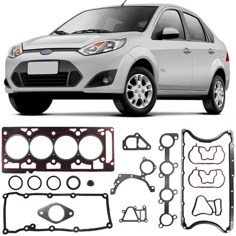 Junta Cabeçote Motor Ecosport Fiesta Courier ka 1.6 99 a 2014 Bastos 131047PK