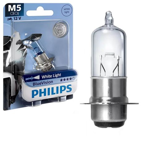Lâmpada Philips Halógena 35W 12V M5 P15D-25-1 Farol 12153