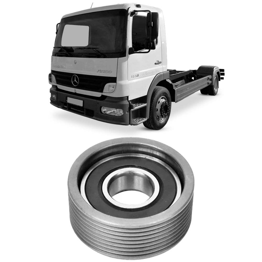 Polia Tensor Alternador Mercedes Benz Atego 1315 1418 2004-2012 Nytron -  Hiper Varejo