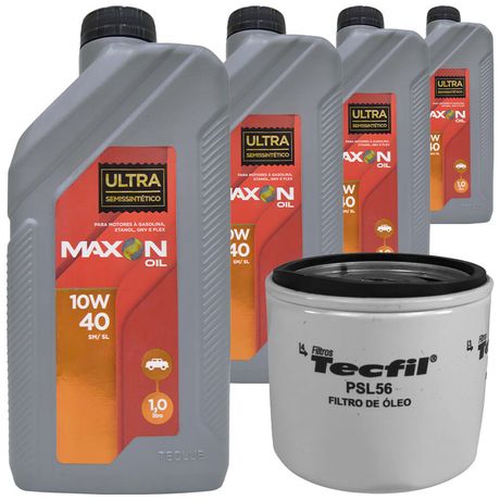 4-oleo-semssintetico-10w40-maxon-e-filtro-oleo-tecfil-sandero-10-flex-2017-a-2020-hipervarejo-1